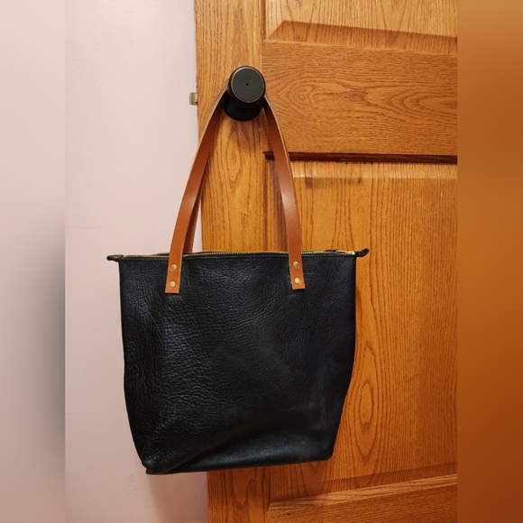Portland Leather Medium Tote - Picture 2 of 3